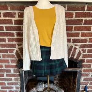 **SOLD** american apparel plaid mini skirt